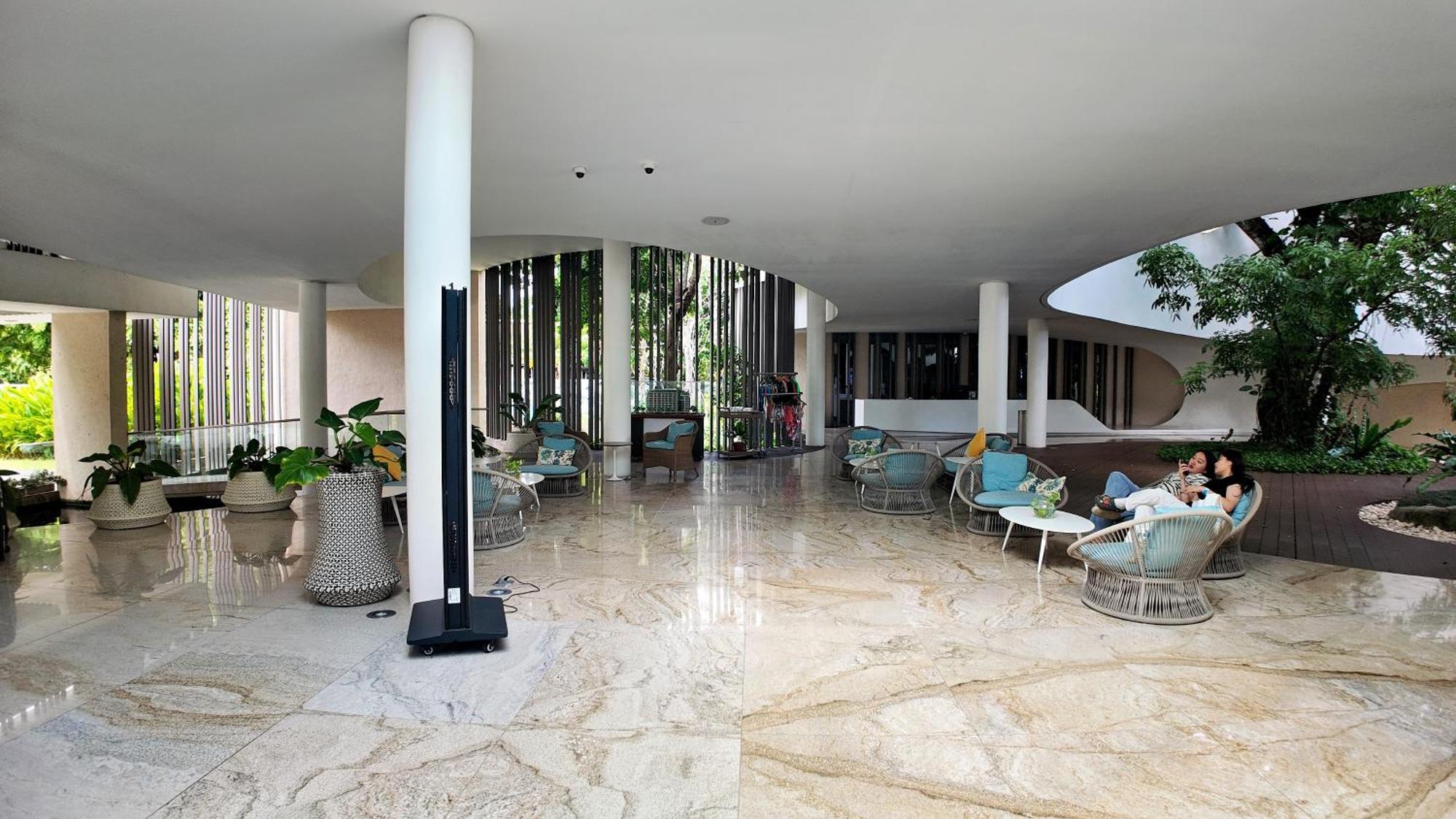 Dominiks Quite And Elegant Studio Ocean View Pool At Tambuli Resort High Floor Мактан Екстериор снимка